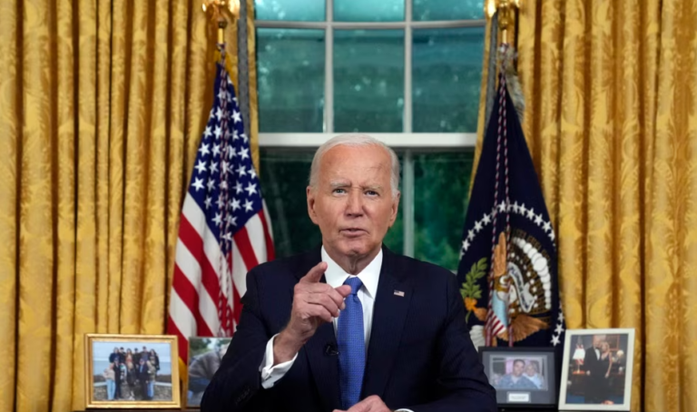 Dha dorëheqjen/ Presidenti Biden thotë se po “pason stafetën” për të bashkuar vendin Dha dorëheqjen/ Presidenti Biden thotë se po “pason stafetën” për të bashkuar vendin