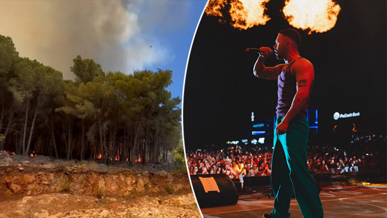 Yll Limani anulon koncertin në Shëngjin, shkak ka qenë zjarret e shumta