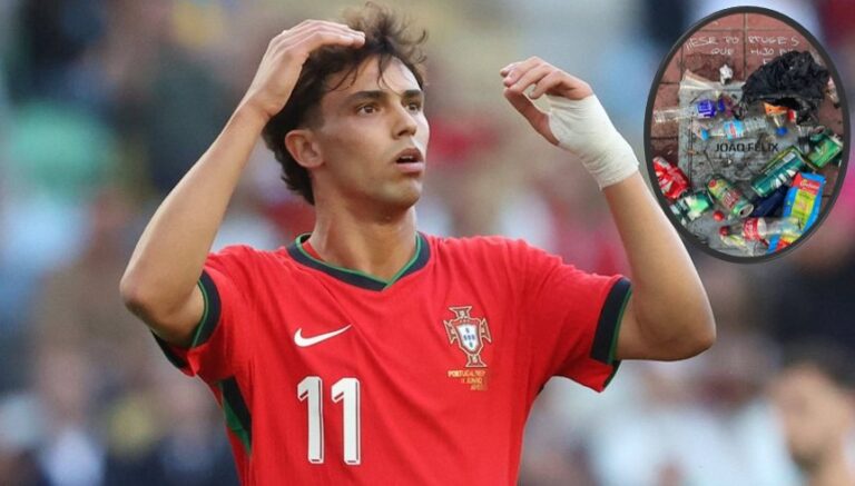 U transferuas tek Chelsea/ Fansat mbulojnë me mbeturina pllakën e Joao Felix