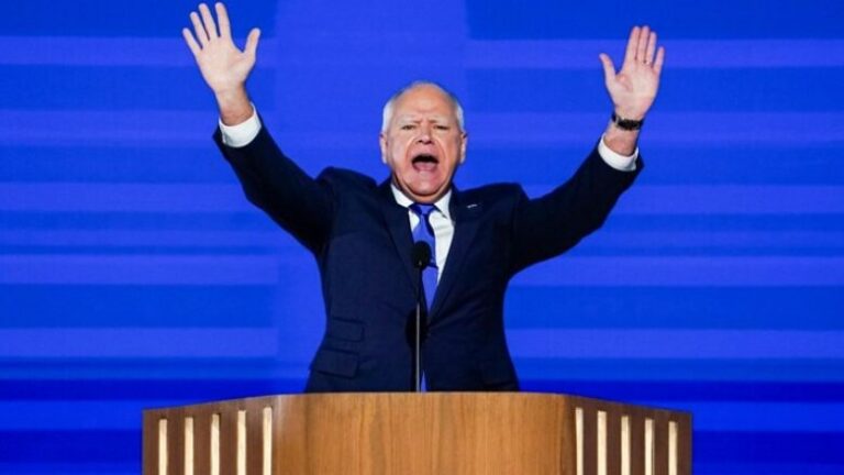 Walz pranon nominimin gjatë Kuvendit të demokratëve