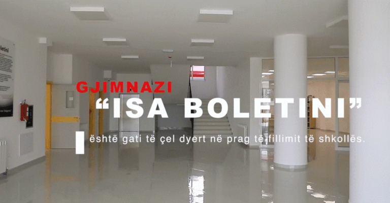Rama publikon pamjet nga gjimnazi "Isa Boletini" në Vorë: Ndryshimi rrënjësor me standardet më të mira për 350 nxënës