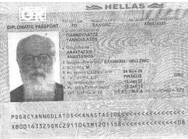 A e di ti që kryepeshkopi Anastas është diplomat grek në pashaportë?