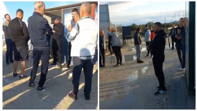 Gjysmë ore protestë/ Punonjësit e aeroportit të Vlorës lënë afat deri të premten për shlyerjen e pagave