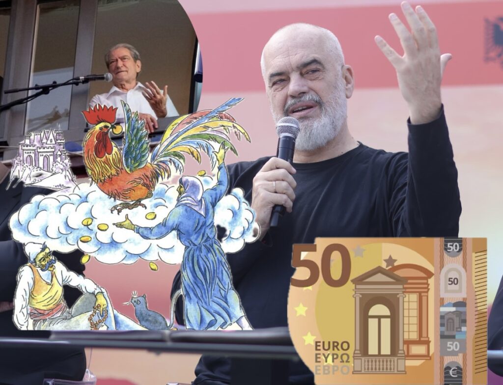 "Këndon si gjysmagjeli në majë të penxhere"/ Rama ironizon Berishën nga takimi me pensionistët: 50 euro për secilin nuk mjaftojnë