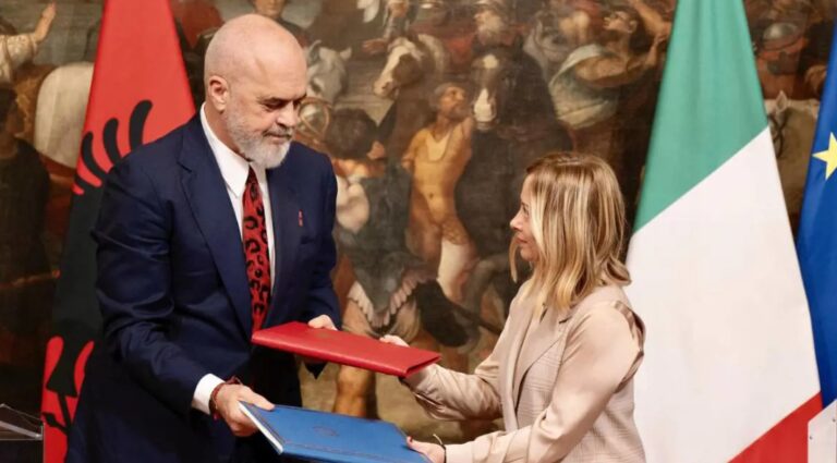 Meloni: Qendrat në Shqipëri nisën funksionimin, Italia model në luftën ndaj emigracionit