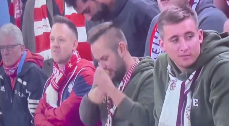 Pamjet që po bëjnë xhiron e botës/ Momenti kur tifozi i Bayernit pin drogë gjatë ndeshjes së Championsit (VIDEO) Pamjet që po bëjnë xhiron e botës/ Momenti kur tifozi i Bayern-it pin drogë gjatë ndeshjes së Championsit (VIDEO)