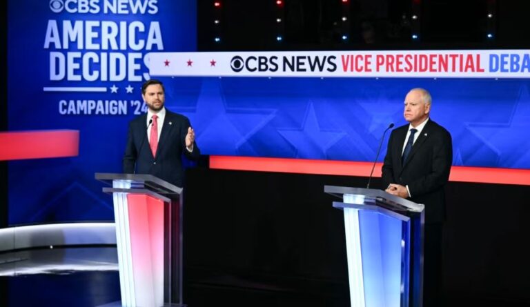 Debati mes kandidatëve për postin e nënpresidentit të Shteteve të Bashkuara