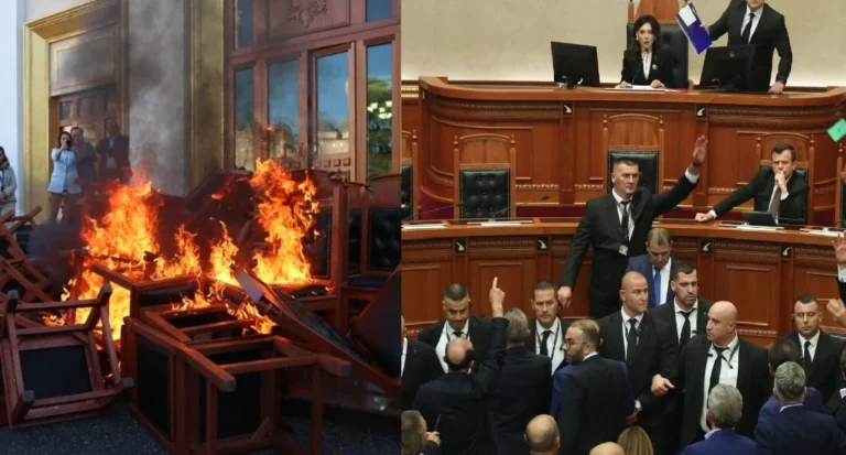 Dhuna në Kuvend/ Ndërpritet mbledhja e sekretariatit të etikës, Noka përplaset me punonjësit