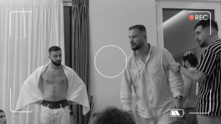 " Mbaje birrën në gojë e puth Xhonin"/ Plas keq në “Për’puthen”. Xheliola i gjuan me takë Albit