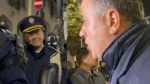 Vijojnë tensionet në protestë/ Flamur Noka përplaset me zv drejtorin e Policisë së Shtetit, tenton ta godasë