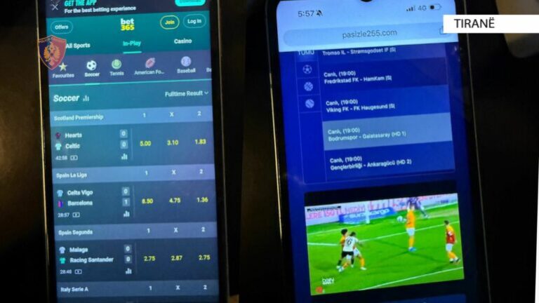 Organizonin baste dhe lojëra fati, arrestohen gjashtë persona në Tiranë