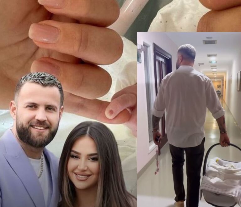 Kiara Tito poston foton e saj të parë me Luna Marinë