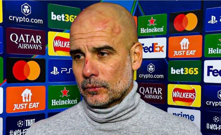 U shfaq me shenja në fytyrë pas barazimit tronditës në Champions, Pep Guardiola zbulon se çfarë ndodhi