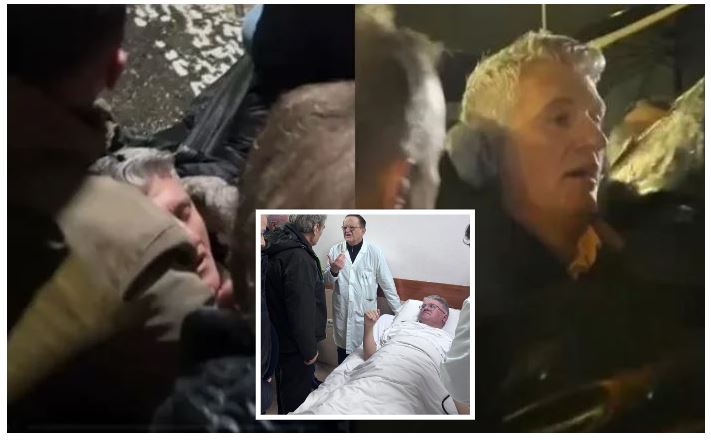 Humbi ndjenjat gjatë protestës/ Gjekmarkaj: Policia të ketë turp se manipuloi situatën. Ika në spital jo në kafe Humbi ndjenjat gjatë protestës/ Gjekmarkaj: Policia të ketë turp se manipuloi situatën. Ika në spital jo në kafe