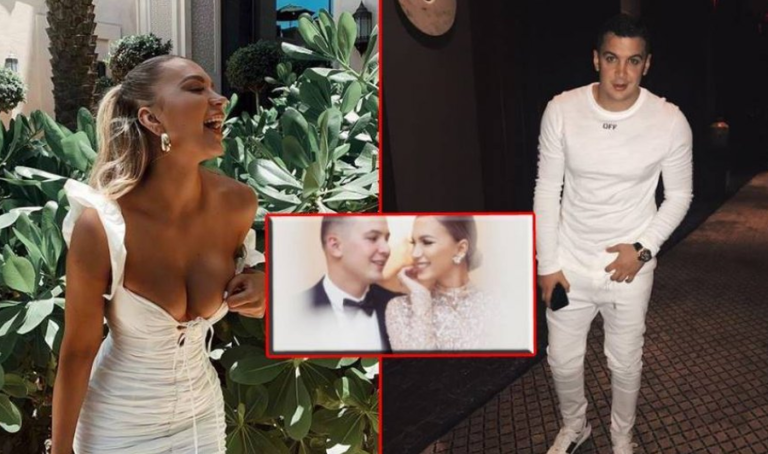 Momenti i shumëpritur/ Lori Hoxha zbulon fustanin e saj të nusërisë (FOTO)