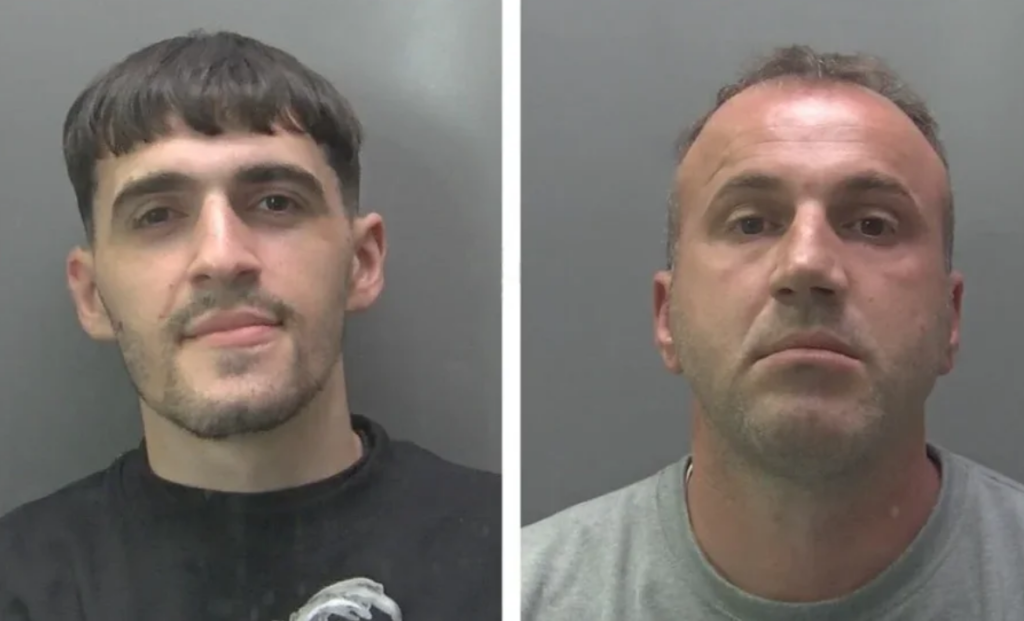 Lulzim Sinimati (majtas) dhe Fatos Kertolli (djathtas)