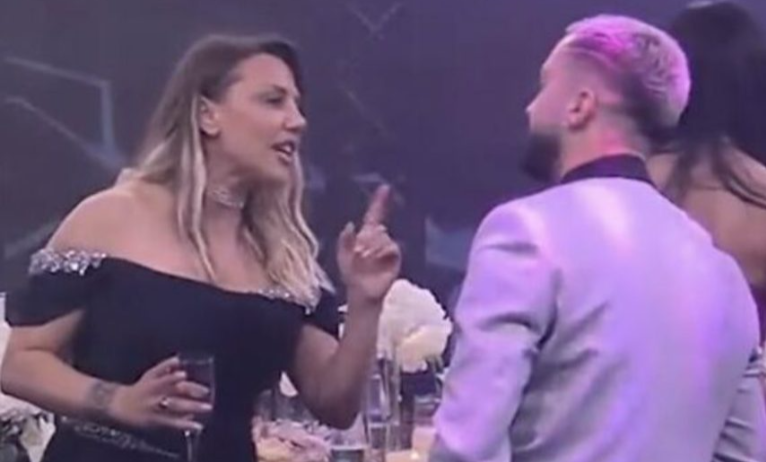 I hodhi shampanjë në sy Gjestit, reagon Gerta Gixhari: Pamjet treguan se nuk isha fajtore