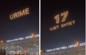 Spektakël në qiell/ Ja si u prit Dita e Pavarësisë në Kosovë (VIDEO)