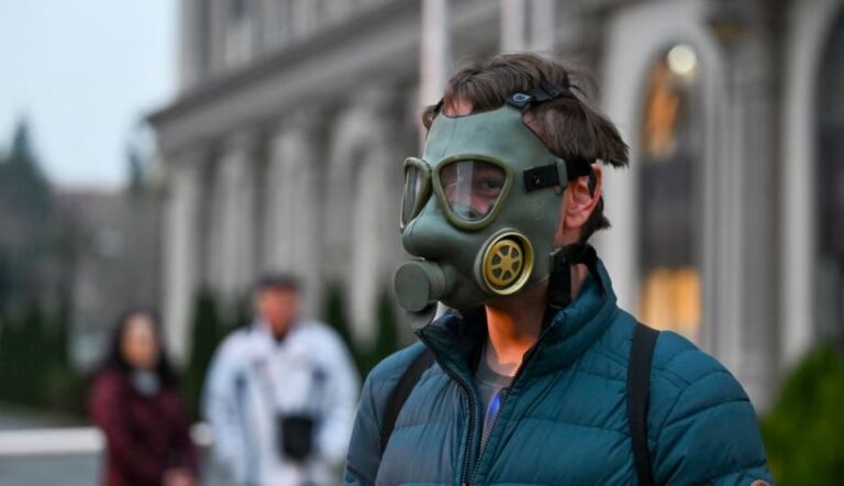 Shkalla e lartë e ndotjes së ajrit në Shkup