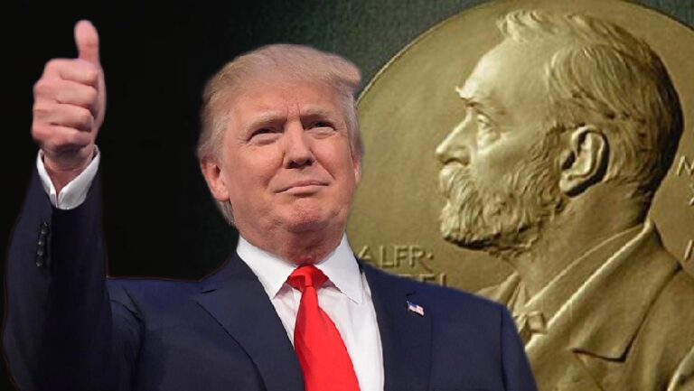 Trump propozohet për Çmimin Nobel të Paqes Trump propozohet për çmimin Nobel për paqe