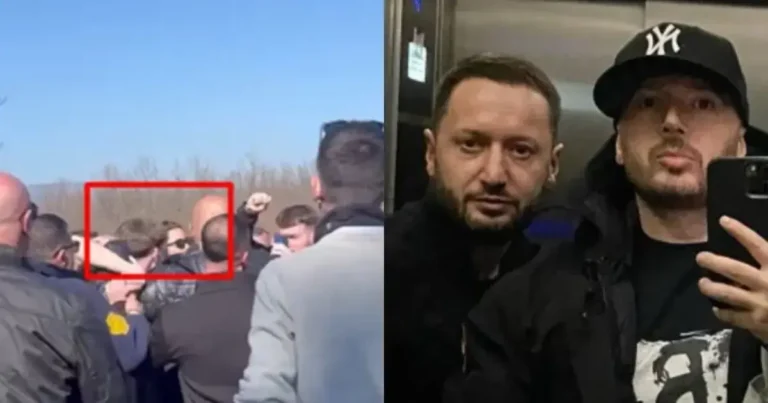 Përplasje fizike pas varrimit të vëllait të Unikkatil (VIDEO)