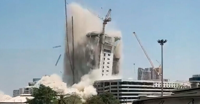 Pamje të frikshme/ Tërmet i fuqishëm 7.7 Rihter në Myanmar, shemben ndërtesat