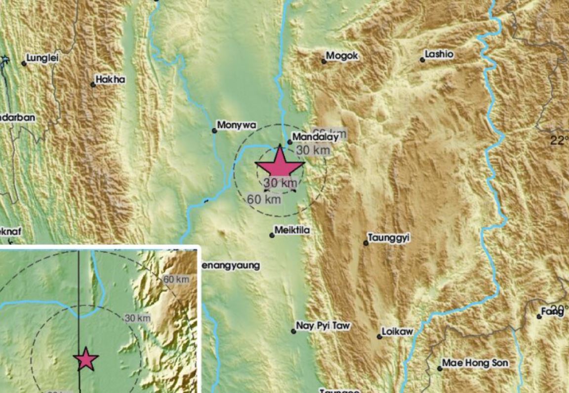 Shkatërrohe shtëpitë dhe rrugët/ Tërmeti me magnitudë 7.7 ka goditur Myanmar