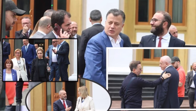 S'mungojnë përshëndetjet mes socialistëve dhe demokratëve, çfarë nuk u pa jashtë Kuvendit