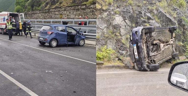 Dy aksidente në Elbasan/ Një person humb jetën në spital, 2 të pla*osur Dy aksidente në Elbasan/ Një person humb jetën në spital, 2 të pla*osur