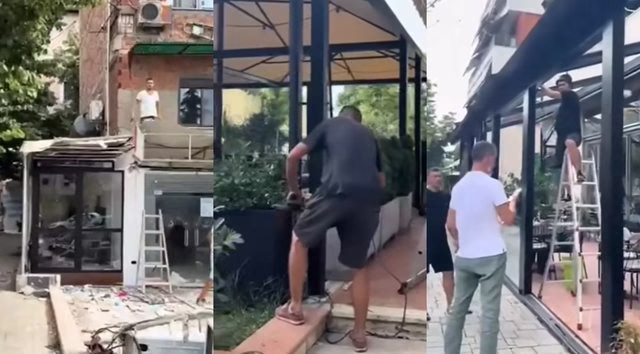 “Lirimi i hapësirave publike në Tiranë”/ IMT ndan pamjet: Janë kryer 352 çmontime vullnetare