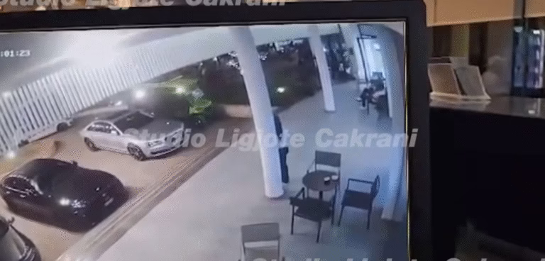 Goditi kamerierin për një shishe ujë/ Momenti kur 15 persona godasin me mjete të forta policin