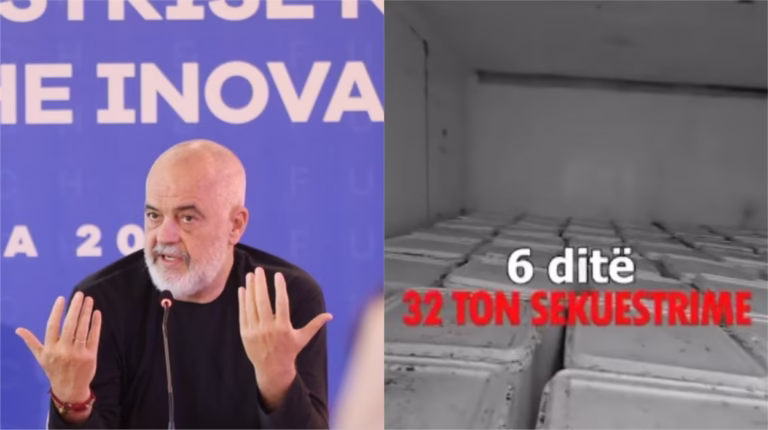 “6 ditë 32 ton sekuestrime”/ Rama: Vijon sekuestrimi i qumështit, bulmetrave dhe mishit pa faturë "Gjashtë ditë, 32 ton sekuestrime”/ Rama: Vijon pa pushim sekuestrimi i qumështit, bulmetrave dhe mishit pa faturë