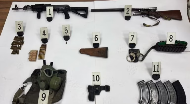 Policia gjen armë e municione në Mitrovicë të Veriut