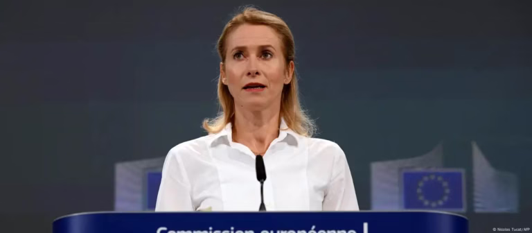 Kallas: Presioni ndaj Ukrainës “nuk është rruga e duhur” Kaja Kallas e ngarkuara e BE-së për Politikën e Jashtme të BE-së: Nuk duhet ushtruar presion ndaj Ukrainës.