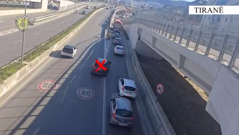 Mijëra shkelje të rregullave të qarkullimit rrugor, mes tyre 242 masa të vëna për mospozicionim të rregullt në rrugë