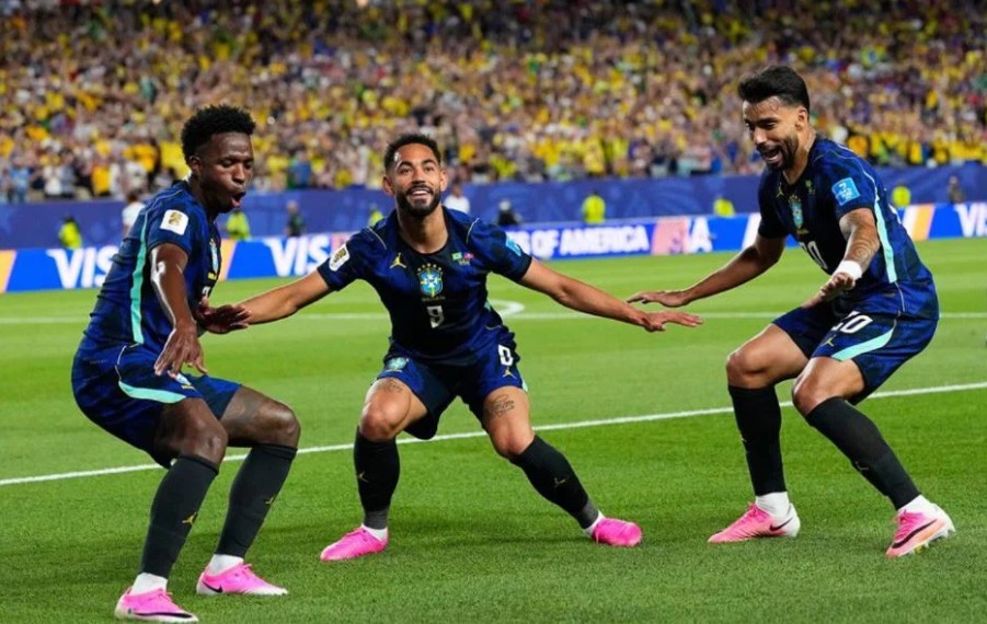 Brazili shkëlqen ndaj Haitit, Cunha dhe Vinicius udhëheqin “Seleçaon” drejt fazës tjetër