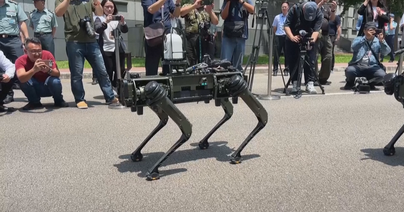 Qen robot të armatosur, Taivani kthen sytë nga teknologjia, mund të përdoren për patrullim Qen robot të armatosur, Taivani kthen sytë nga teknologjia, mund të përdoren për patrullim