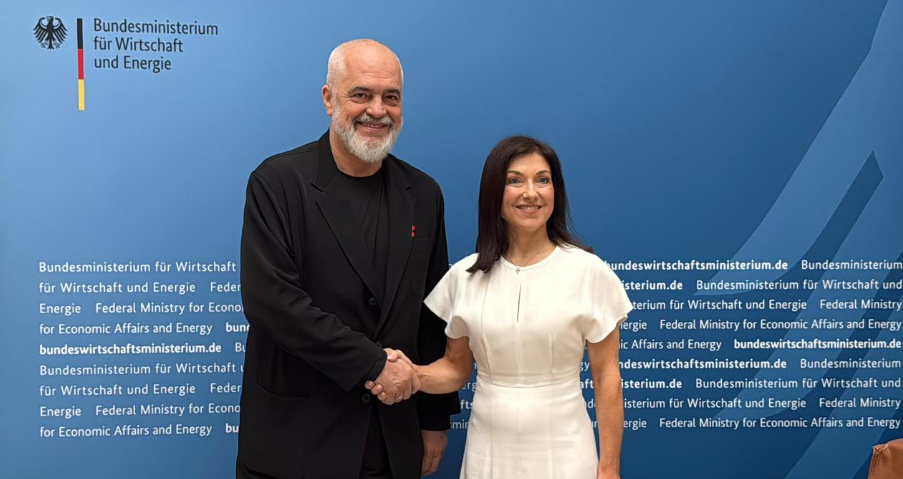 Berlin/ Rama takim me Ministren e Çështjeve Ekonomike dhe Energjisë, Katherina Reiche