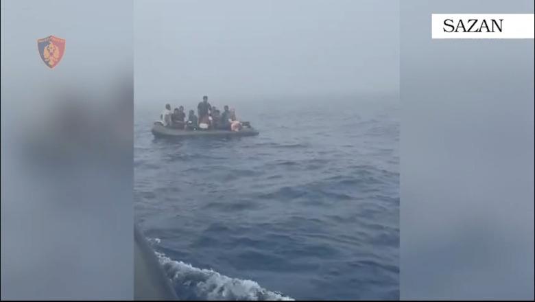 Operacioni pranë Sazanit nxjerr në dritë skemën e trafikimit: 11 emigrantë drejt Italisë, në pranga ‘kapiteni’ afgan