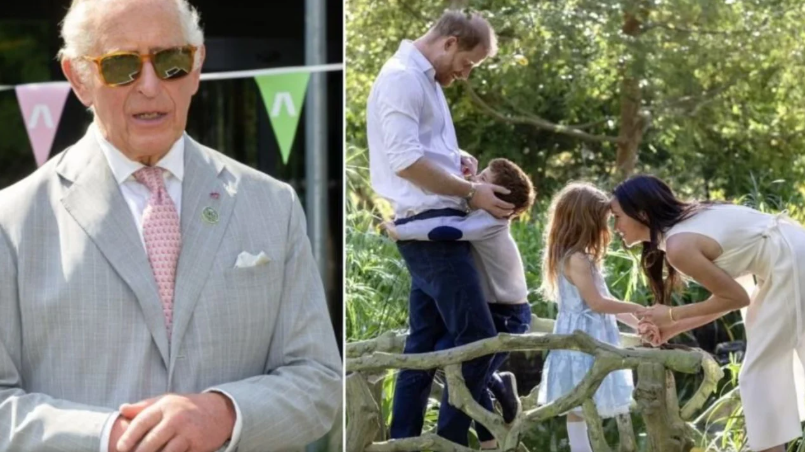 Pas katër vitesh, mbreti Charles takon Harryn, Meghan dhe dy fëmijët e tyre