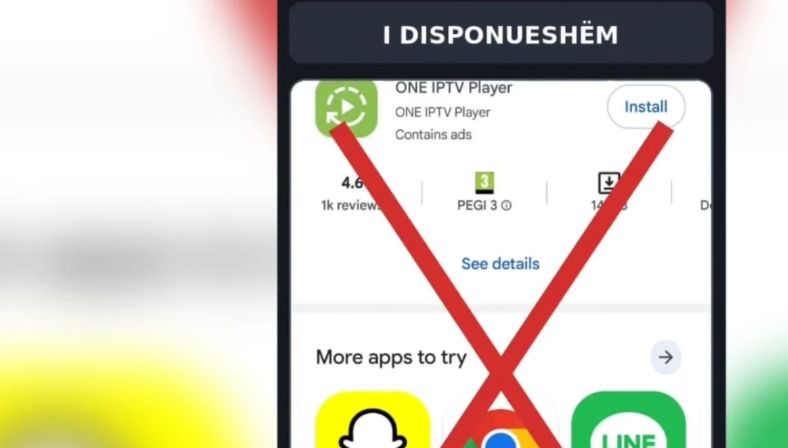 Hiqet nga Google Play Store aplikacioni “One IPTV Player” pas kërkesës së AMA-s