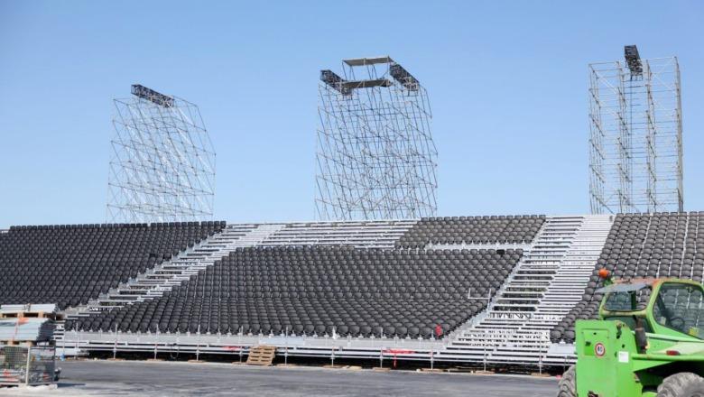Koncerti i Kanye West, gati stadiumi për 60 mijë spektatorë! Ja rrugët që do të bllokohen nga nesër në 07:00 Koncerti i Kanye West, gati stadiumi për 60 mijë spektatorë! Ja rrugët që do të bllokohen nga nesër në 07:00